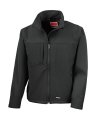 Softshell Heren Jas Result Classic R121M Black